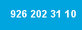 926 202 31 10